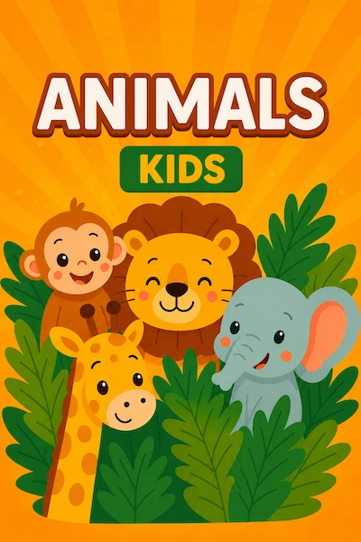 Animals Kids charades pack