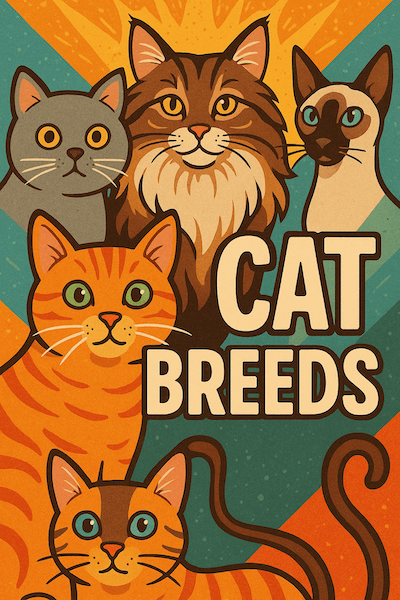 Cat Breeds charades pack