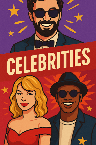 Celebrities charades pack