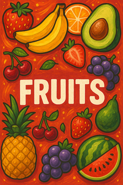 Fruits charades pack