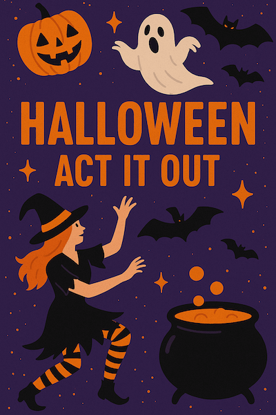 Halloween Act It Out charades pack