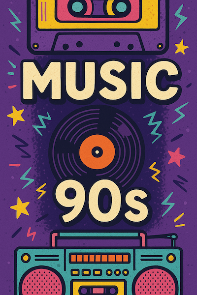 Music 90s charades pack