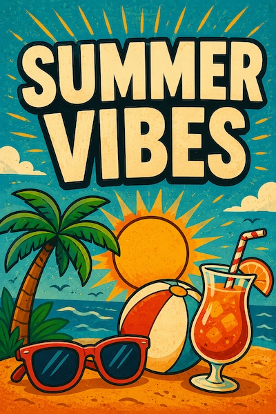 Summer Vibes charades pack